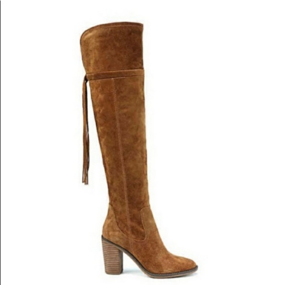 Franco Sarto Elnora Over the Knee Boots Size 11 . typical wear shown